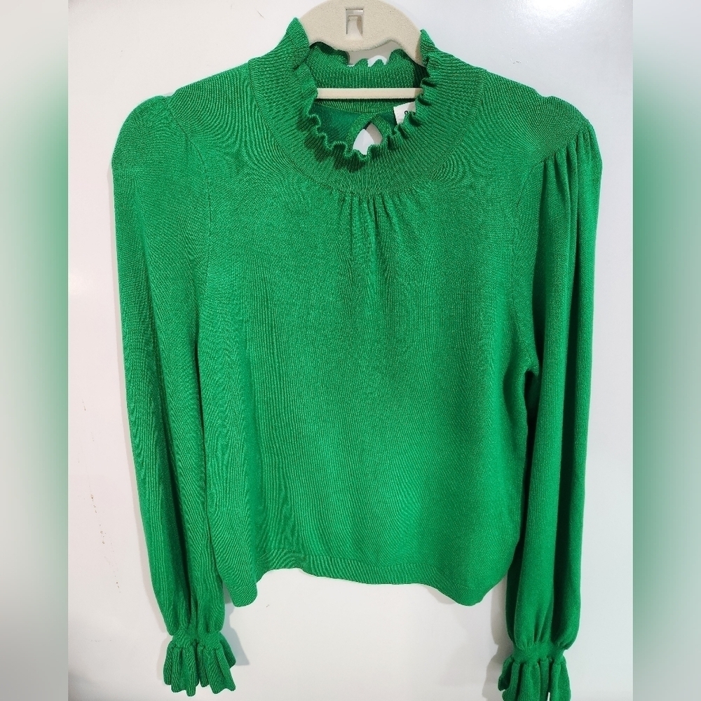 Womens &merci  viscose sweater blouse, size large